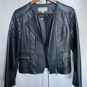 Michael Kors Leather jacket.